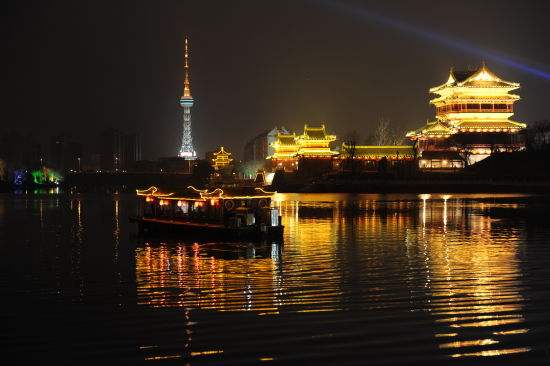 泰州凤城河夜景1