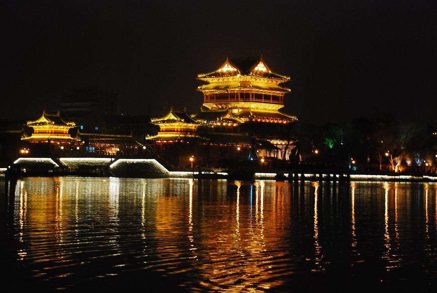泰州凤城河夜景2
