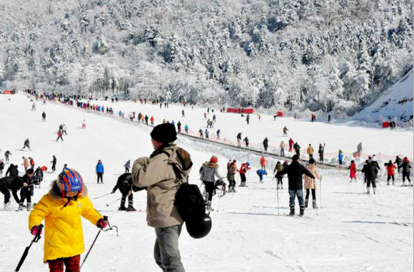 大明山滑雪1
