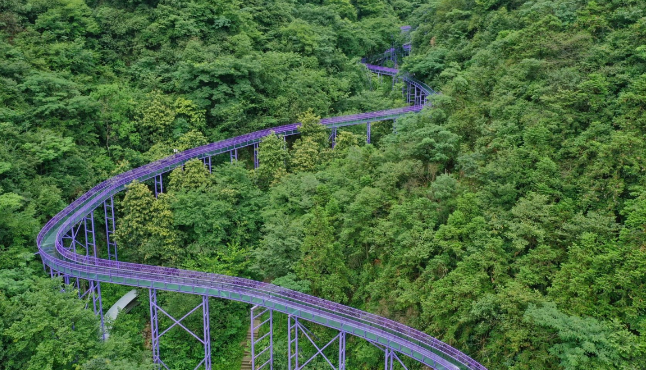 紫龙峡漂流3