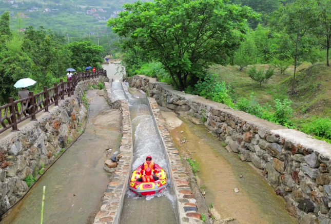 华东虎跃峡探险漂流2